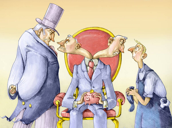 сила сильна слабым отпрыском сильного
