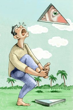 Adam Tanrı olduğunu