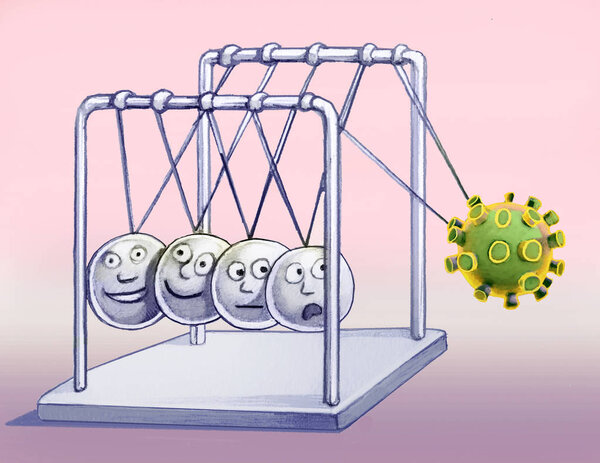 Эволюция эпидемии
