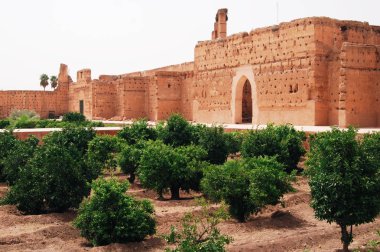 El Badi Sarayı'nın mimari