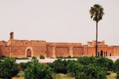 El Badi Palace içi genel bakış