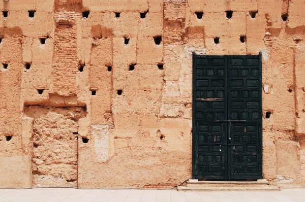 Частина стіни в El Баді — стокове фото