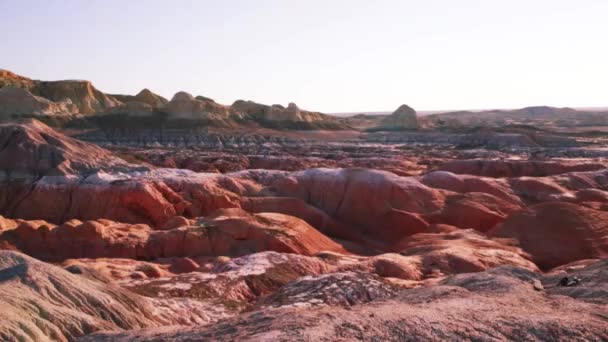 Desfiladeiro Argila Colorida Ásia — Vídeo de Stock