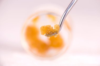 Esrar konsantre canlı reçine (tıbbi marijuan çıkarılan