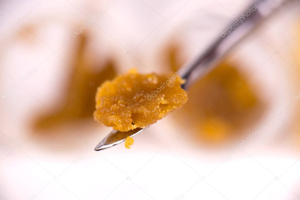 Cannabis concentrate live resin (extracted from medical marijuan