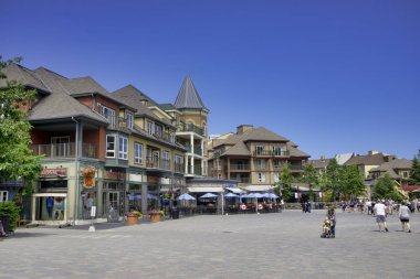 Collingwood, Tarih, Kanada - 20 Temmuz 2017: Görünümü göster ve konaklama