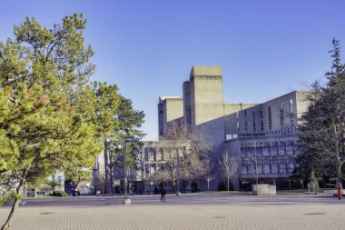 Guelph, Ontario, Kanada - 15 Mart 2016: Guelph Univers görünümünü