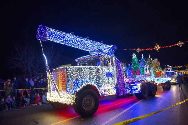 LADYSMITH, BC, CANADA - NOV 30, 2017: Vista do Natal para Fotos De Bancos De Imagens