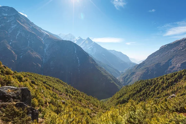 Базовий Табір Еверест Гімалаї Непал Стокова Картинка