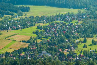 Zakopane Vadisi manzarası