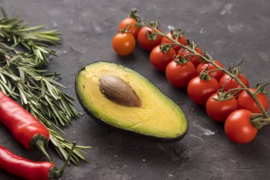 Restorandan açık büfe menüsü.