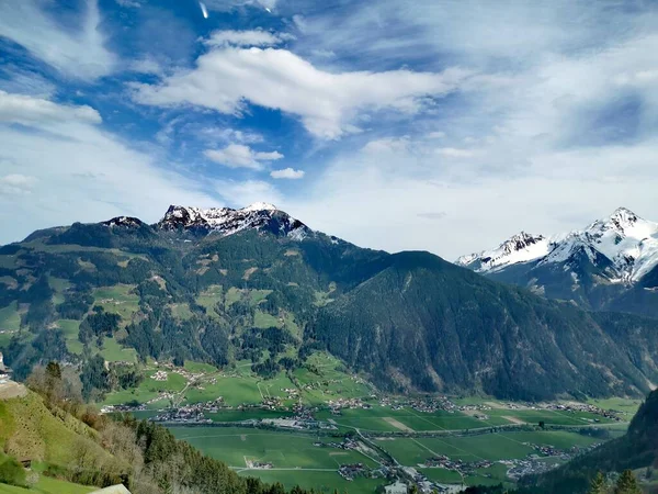 Tyrol Avusturya Nın Batısında Federal Devlet Tarihi Tyrol Bölgesinin Avusturya — Stok fotoğraf