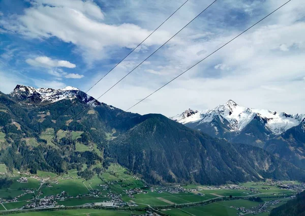 Tyrol Avusturya Nın Batısında Federal Devlet Tarihi Tyrol Bölgesinin Avusturya — Stok fotoğraf