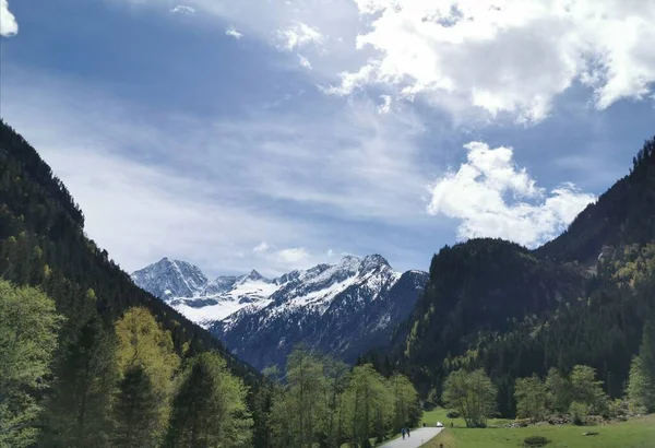 Die Österreichischen Alpen Sind Ein Großartiger Ort Zum Entspannen Erstaunliche — Stockfoto