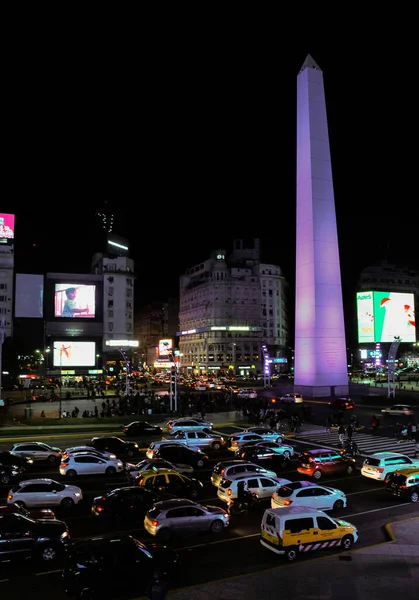 Gece Obelisco, Ciudad de Buenos Aires, Arjantin