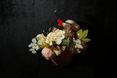 Çiçek buketi düğünü. 