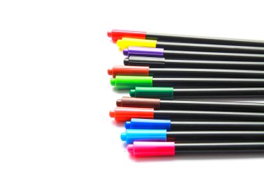 İşaretleyici beyaz arkaplanda izole