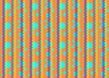 Kusursuz Desen Geometrik Soyut Renkli 