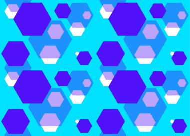 Kusursuz Desen Geometrik Soyut Renkli 