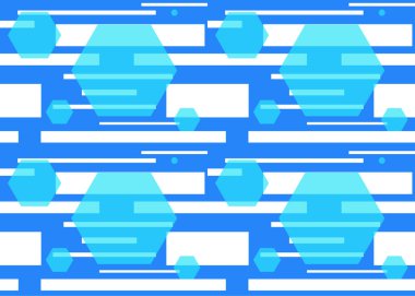 Kusursuz Desen Geometrik Soyut Renkli 