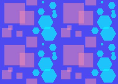 Kusursuz Desen Geometrik Soyut Renkli 