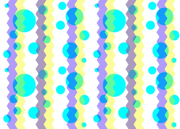 Patrón Sin Costura Geométrico Abstracto Colorido — Vector de stock