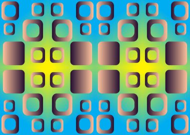 Kusursuz Desen Geometrik Soyut Renkli 