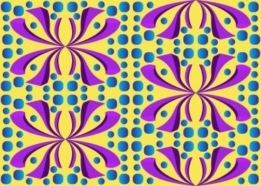 Kusursuz Desen Geometrik Soyut Renkli 