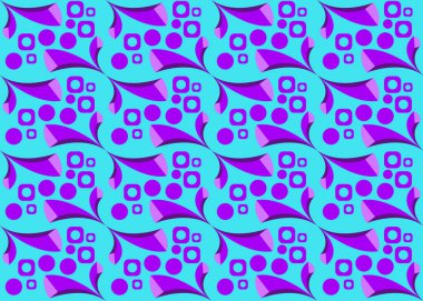 Kusursuz Desen Geometrik Soyut Renkli 