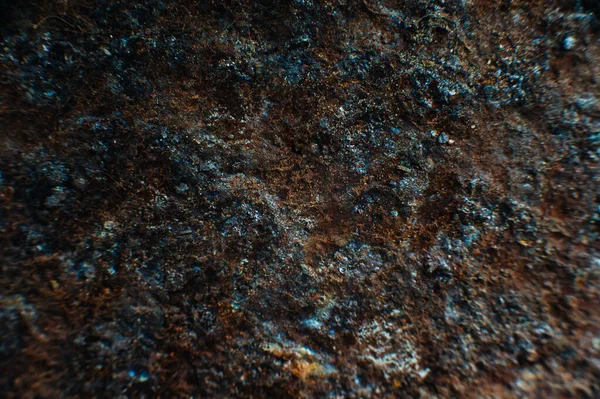 Ein Rostiges Eisen Textur Rost Textur Nahaufnahme Makro Korrosion Von — Stockfoto