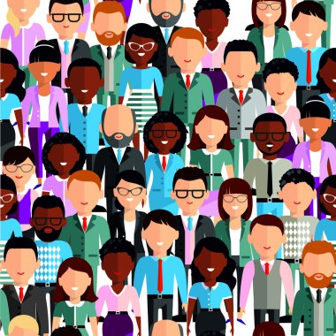 Afro-Amerikan, Avrupa iş halkların sorunsuz arka plan