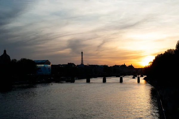 Rio Sena Paris França — Fotografia de Stock