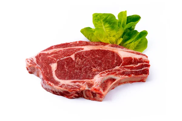 Sappige biologische biefstuk — Stockfoto