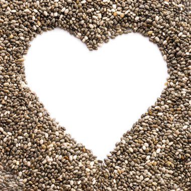 Kalp şekli chia tohum