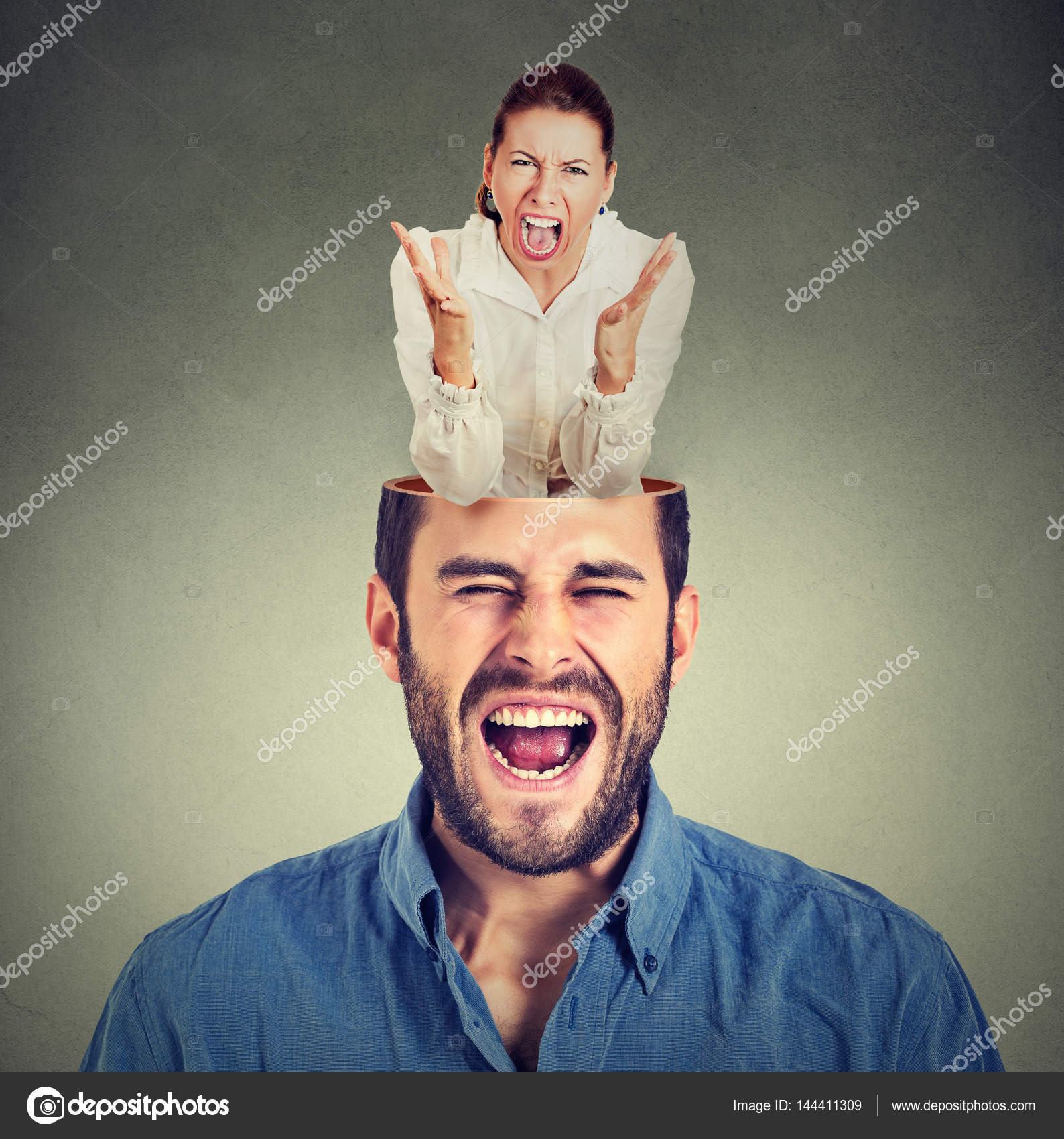 Dancing Bear Cum Shot Mans Head Inside Vagina