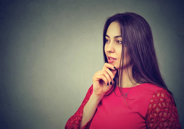 Self confident beautiful woman — Stock Photo, Image