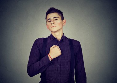 genç adam bir değişiklik için belirlenen 