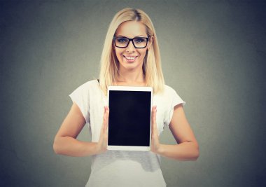 İçerik organizatörü gösteren tablet