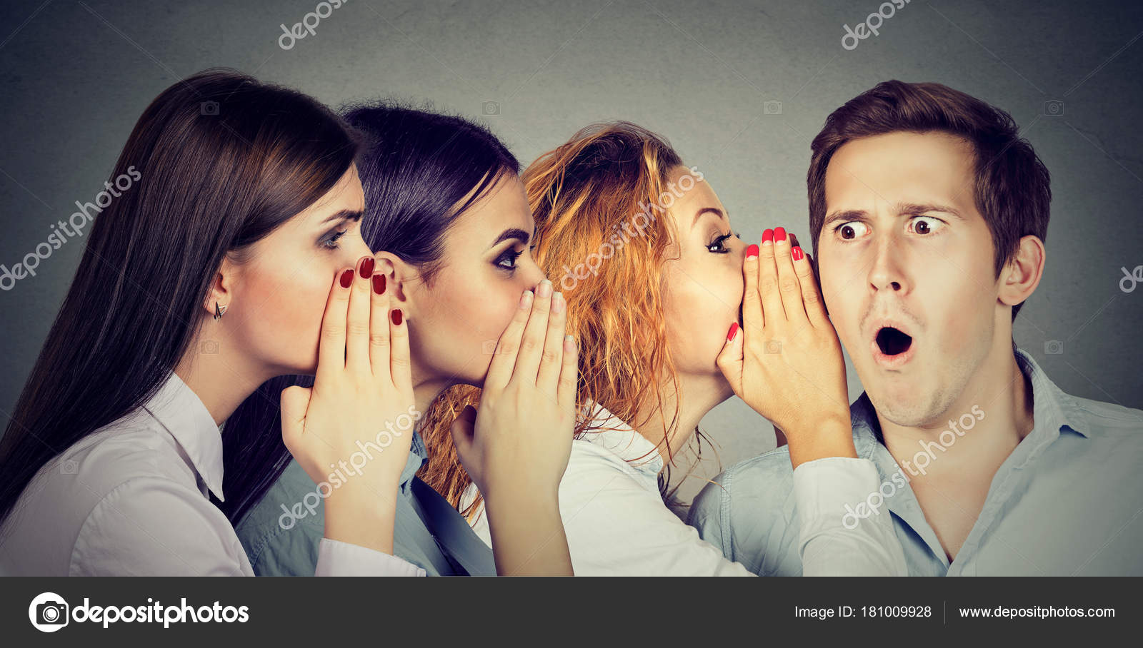 Group Of Young People Gossiping Stock Photo Image By C Siphotography