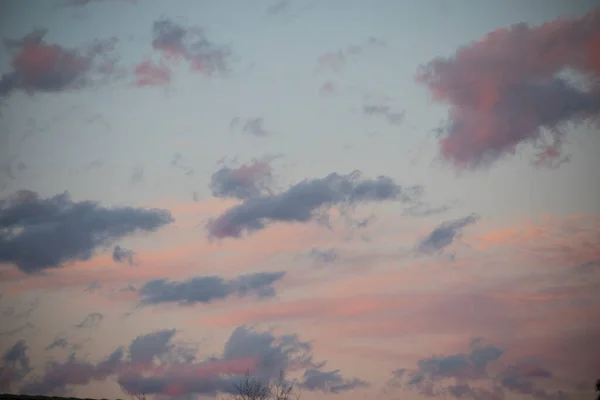 Pôr Sol Primavera Arizona — Fotografia de Stock