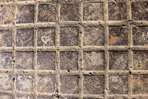 Gri eski doku metal arkaplan