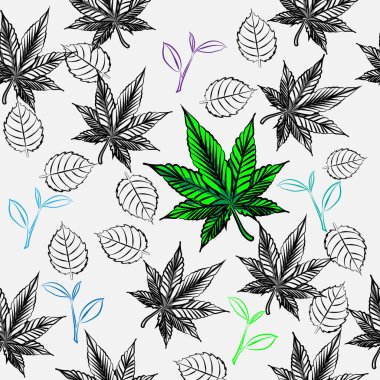 Beyaz arka planlı tatilinizin tadını çıkarmak için modern, kusursuz tropikal yaprak doğası