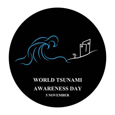 Dünya tsunami farkındalık günü, 5 Kasım bayrağı
