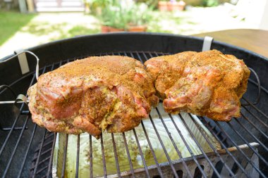 Çekti domuz Barbekü