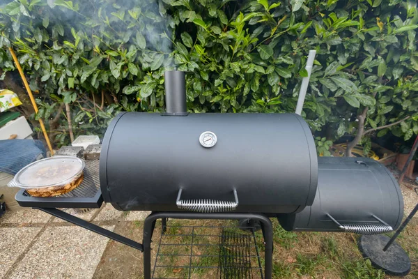 Barbecue smoker kettke — Stock Photo, Image