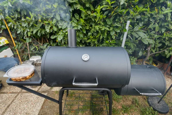 Barbacoa fumador kettke — Foto de Stock