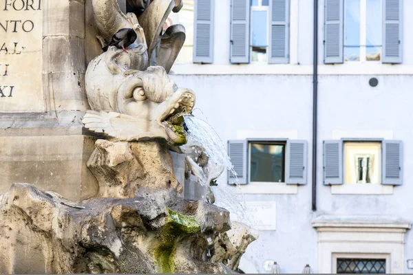 La fontana del Pantheon — Foto Stock