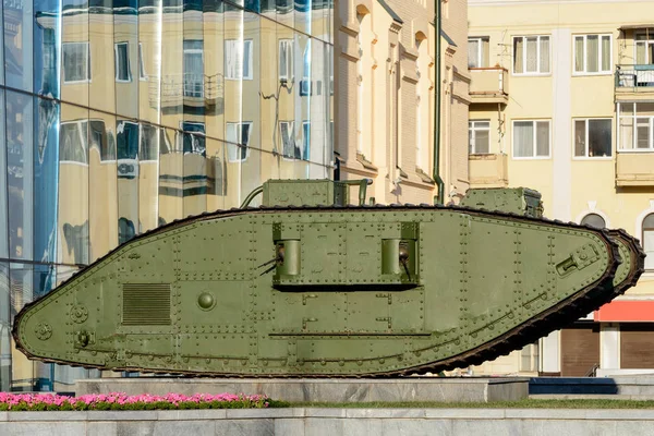 Obrněný Tank v Charkově — Stock fotografie