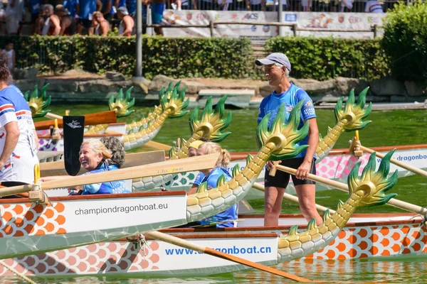 Dragon Tekne Şampiyonası — Stok fotoğraf