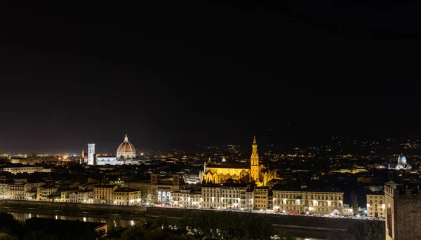 Firenze paesaggio notturno — Foto Stock